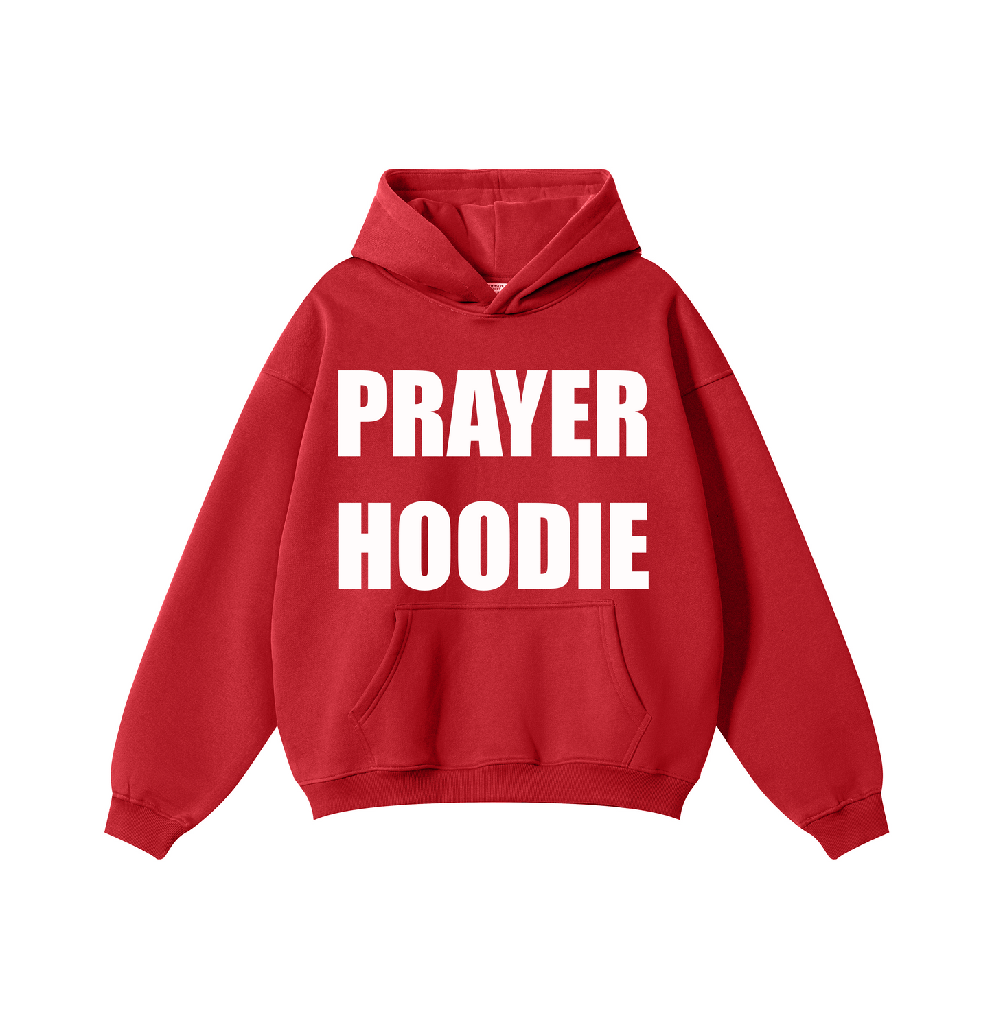 PRAYER HOODIE RED