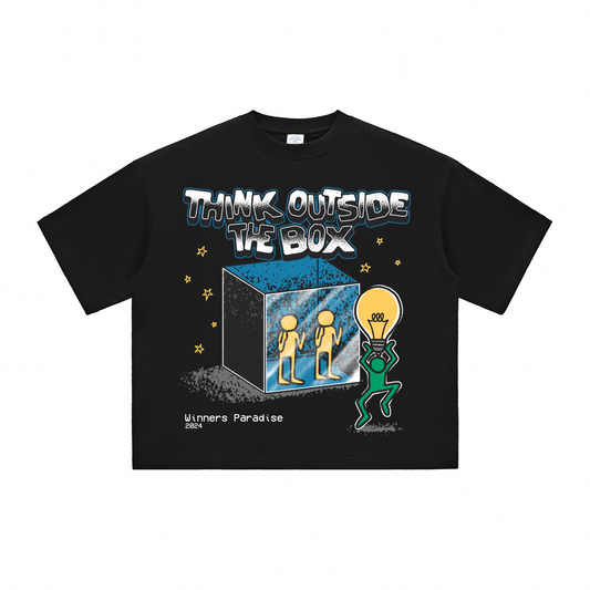 THINK OUTSIDE THE BOX TEE