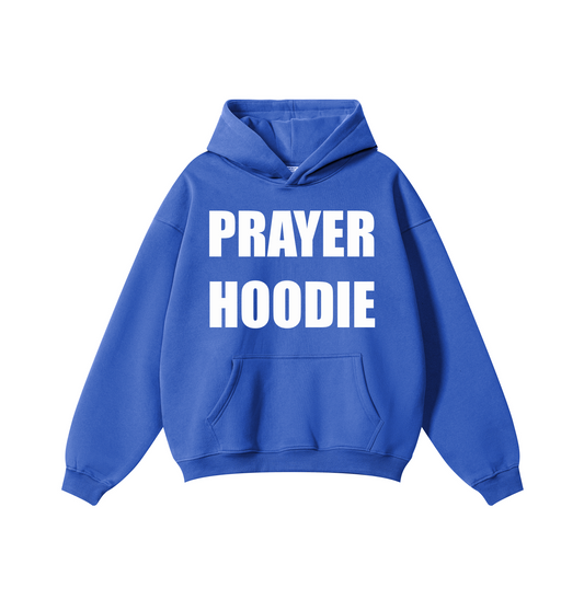 PRAYER HOODIE BLUE
