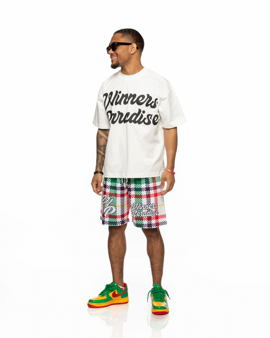 MESH SHORTS PLAID MULTICOLOR